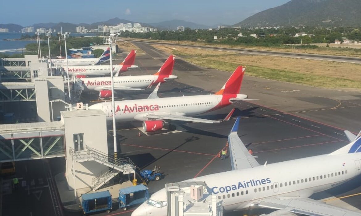En 2023, aeropuerto de Santa Marta logró movilizar más de 2.8 millones de pasajeros en más de 21 mil operaciones aéreas
