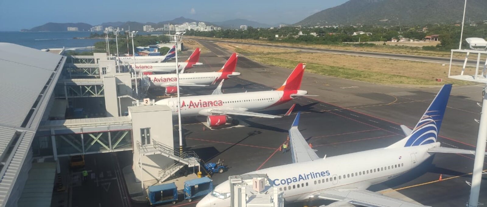 En 2023, aeropuerto de Santa Marta logró movilizar más de 2.8 millones de pasajeros en más de 21 mil operaciones aéreas